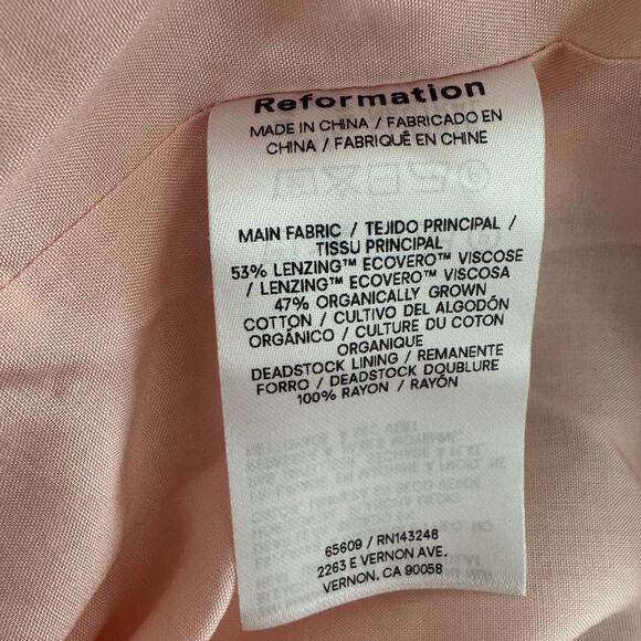 Reformation Rhett Dress Dainty - Picture 9 of 12